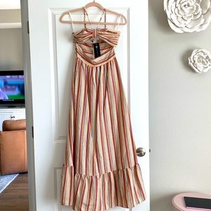 Kara and Kate striped Maxi Dress